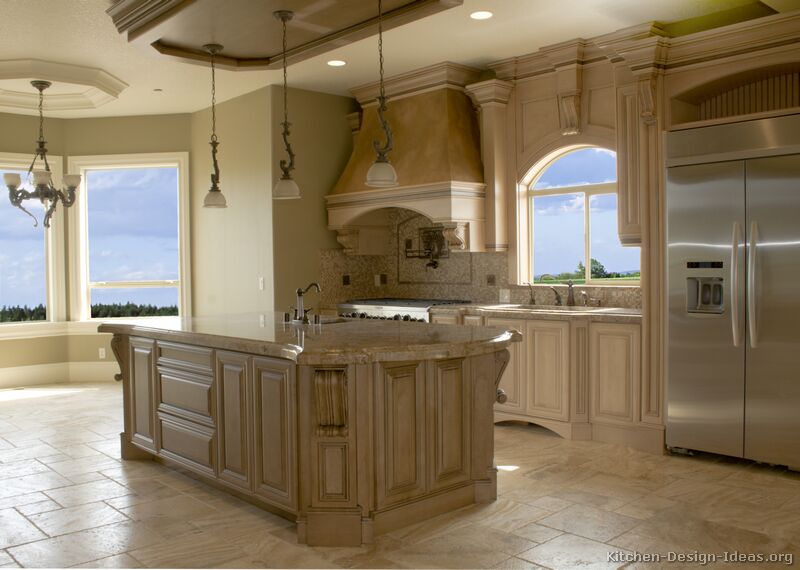 Antique White Kitchen Cabinets