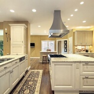 Traditional Antique White Kitchen