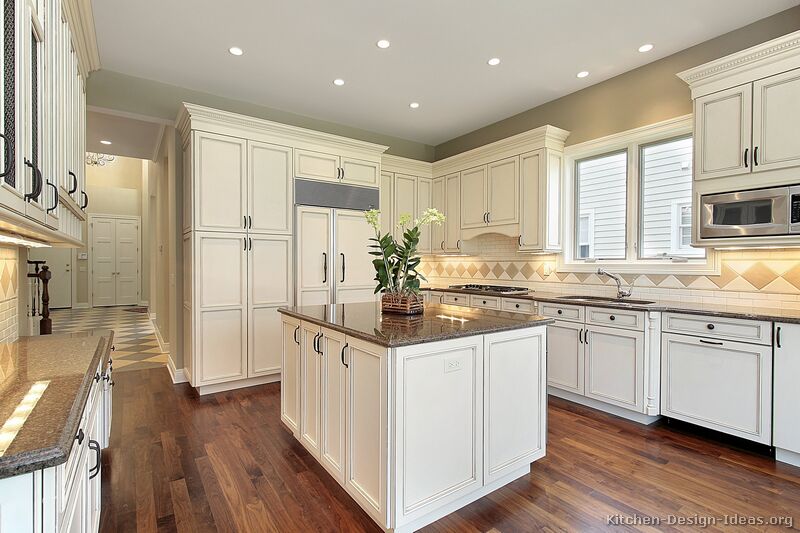 White Kitchen with White Cabinets