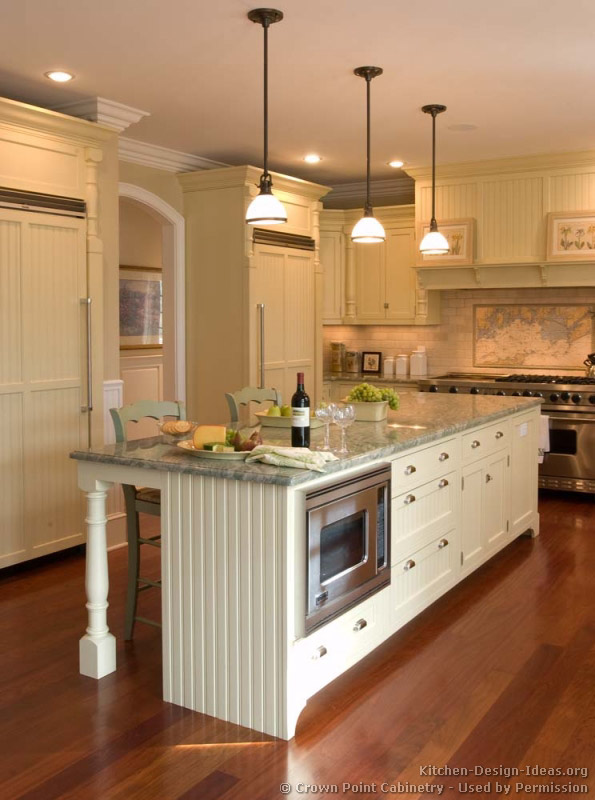 Pictures of Kitchens - Traditional - Off-White Antique Kitchens