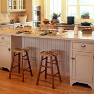 Traditional Antique White Kitchen