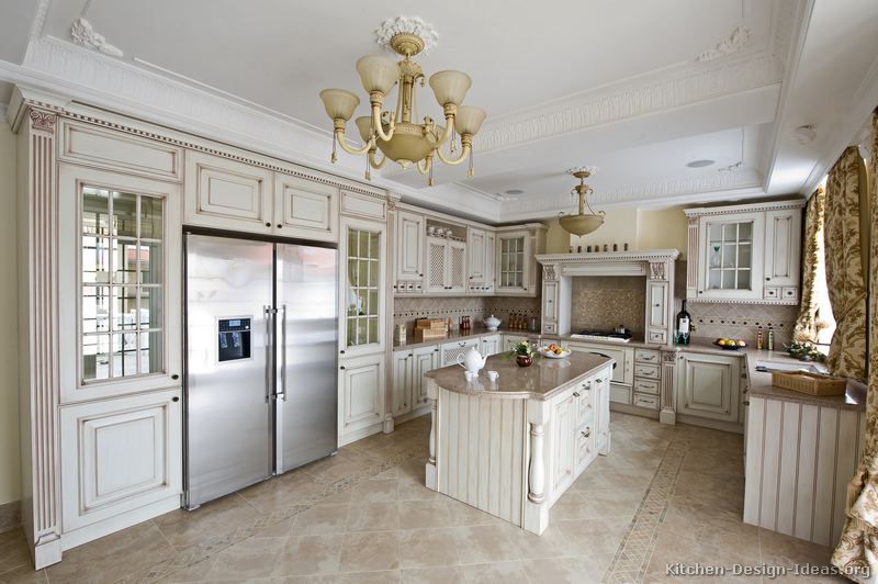 Antique White Cabinets