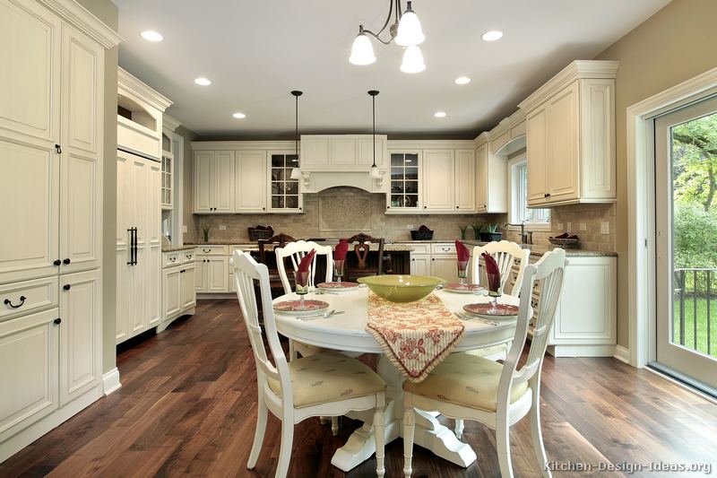 Antique White Kitchen Tables