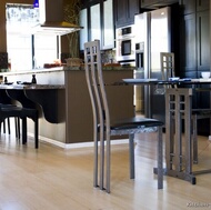 Traditional Black Kitchen