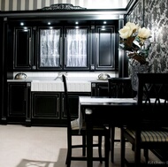 Black Kitchen Cabinets