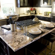 Traditional Black Kitchen