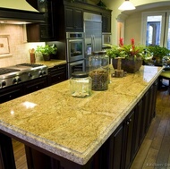 Traditional Black Kitchen