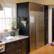 Traditional Black Kitchen