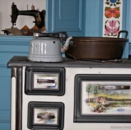 Traditional Blue Kitchen