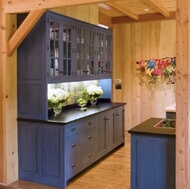 Traditional Blue Kitchen