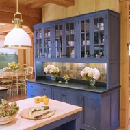 Traditional Blue Kitchen