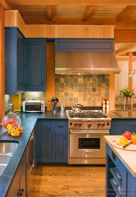 Log Home Kitchens - Pictures & Design Ideas