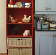 Traditional Blue Kitchen