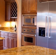 Traditional Dark Wood (Cherry) Kitchen