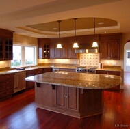 Traditional Dark Wood (Cherry) Kitchen