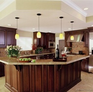 Traditional Dark Wood (Cherry) Kitchen