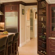 Traditional Dark Wood (Cherry) Kitchen