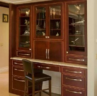 Traditional Dark Wood (Cherry) Kitchen