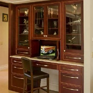 Traditional Dark Wood (Cherry) Kitchen