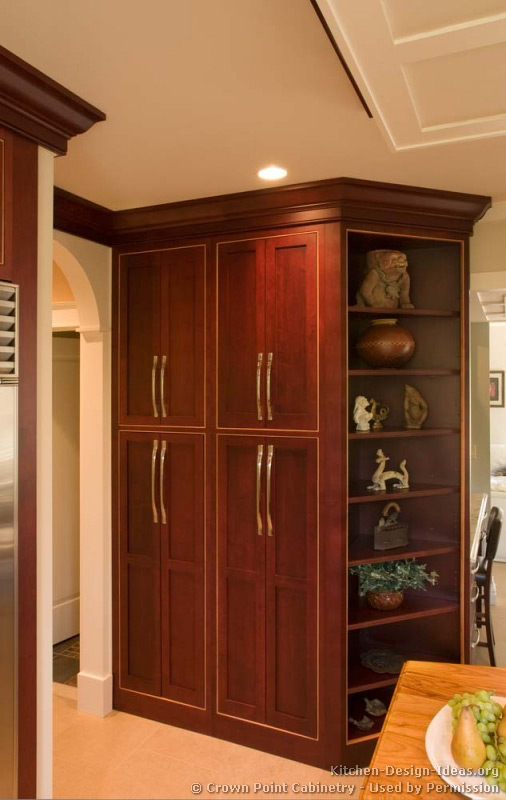 Pictures Of Kitchens Traditional Dark Wood Cherry Color