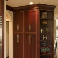 Traditional Dark Wood (Cherry) Kitchen