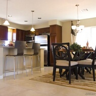 Traditional Dark Wood (Golden) Kitchen