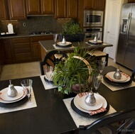 Traditional Dark Wood (Golden) Kitchen