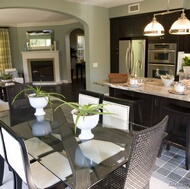 Traditional Dark Wood (Black) Kitchen