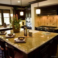 Traditional Dark Wood / Black / Espresso Kitchen