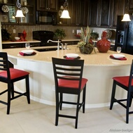 Traditional Dark Wood / Black / Espresso Kitchen