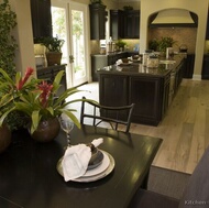 Traditional Dark Wood (Black) Kitchen