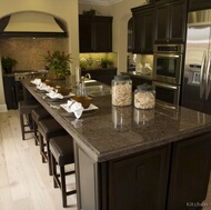 Traditional Dark Wood (Black) Kitchen