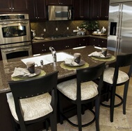 Traditional Dark Wood (Black) Kitchen