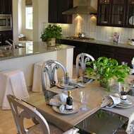 Traditional Dark Wood (Black) Kitchen