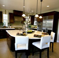 Traditional Dark Wood / Black / Espresso Kitchen