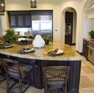 Traditional Dark Wood / Black / Espresso Kitchen