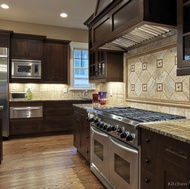 Traditional Dark Wood / Black / Espresso Kitchen