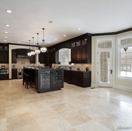 Traditional Dark Wood (Black) Kitchen