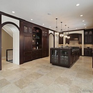 Traditional Dark Wood (Black) Kitchen