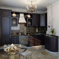 Traditional Dark Wood / Black / Espresso Kitchen