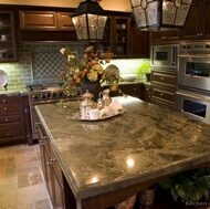 Traditional Dark Wood (Walnut) Kitchen