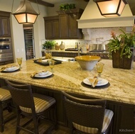 Traditional Dark Wood (Walnut) Kitchen