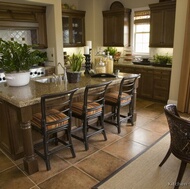 Traditional Dark Wood (Walnut) Kitchen