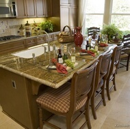 Traditional Dark Wood (Walnut) Kitchen