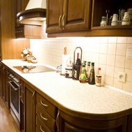 Traditional Dark Wood (Walnut) Kitchen