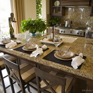 Traditional Dark Wood (Walnut) Kitchen