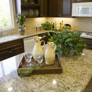 Traditional Dark Wood (Walnut) Kitchen