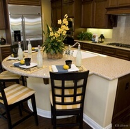 Traditional Dark Wood (Walnut) Kitchen