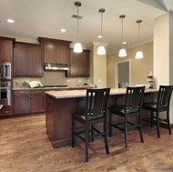 Traditional Dark Wood (Walnut) Kitchen