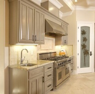 Traditional Gray Kitchen